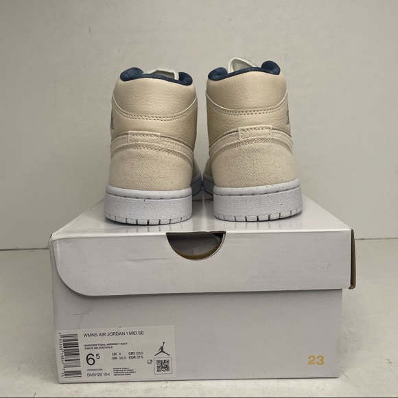 Nike Air Jordan 1 Retro Mid SE WMNS “Sanddrift” NEW 2022 - Picture 4 of 4